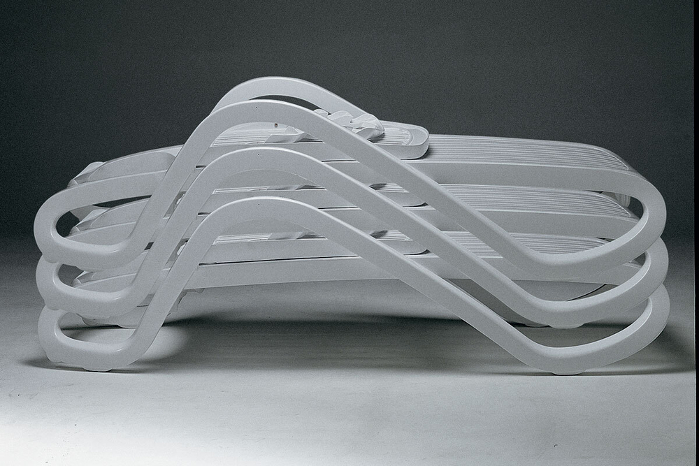 Шезлонг Nardi Eden caffe с подлокотниками