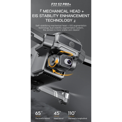 Радиоуправляемый квадрокоптер SJRC F22 S2 PRO+ 4K RTF 2.4G - SJ-F22-S2-PRO-PLUS