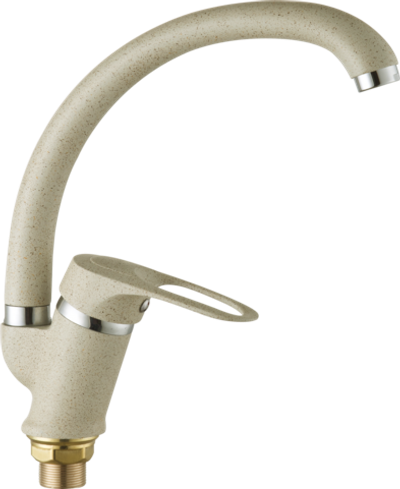 59030-B Смеситель для кухни (СВЕТ. БЕЖ.) HANSEN  (10/1шт)