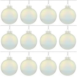 GAEM Набор из 12шт Украшение новогоднее Шар "Лунный свет", D 8 см, L35 W27 H9 см