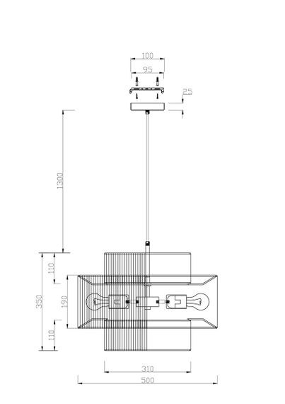 Подвесная люстра Freya AvaGarden FR5249PL-03BG1