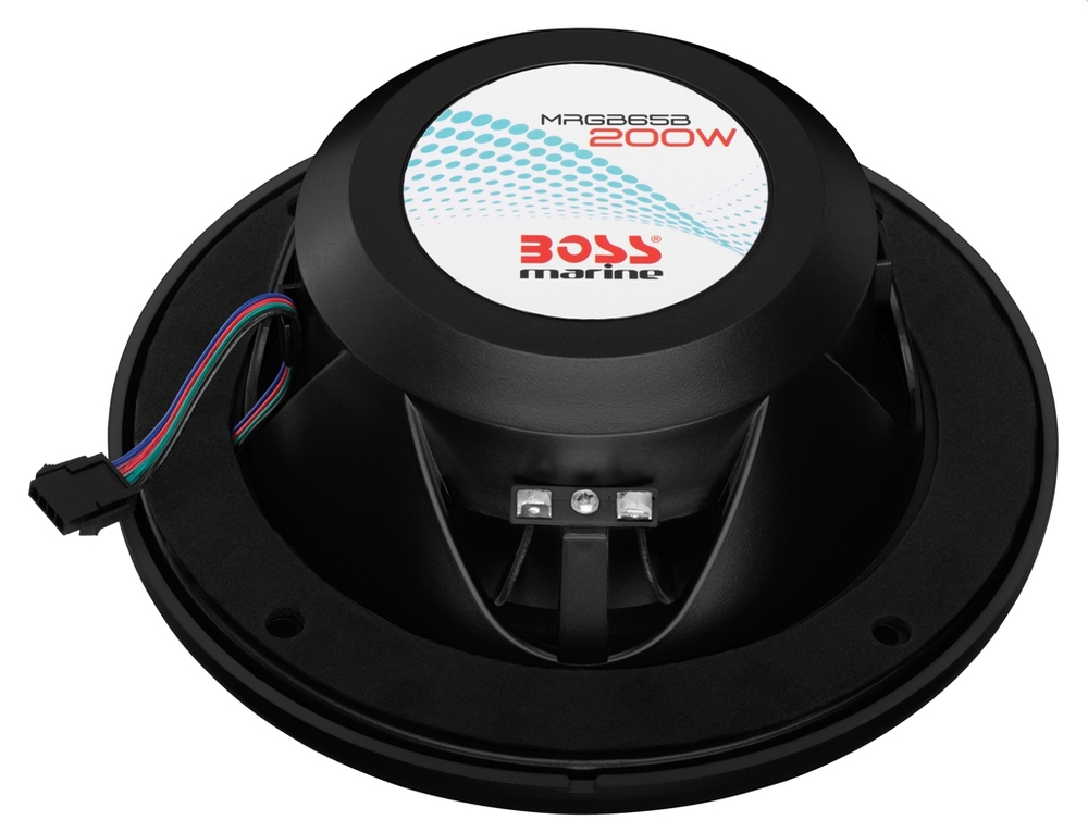 Колонки Boss Audio морские 200W 6,5" с RGB подсветкой