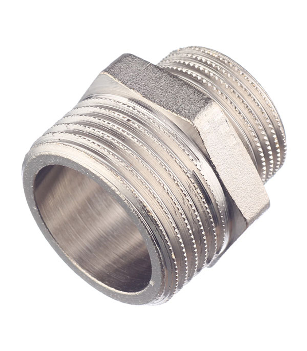Ниппель переходной 1/2"x3/8" нар-нар 02536