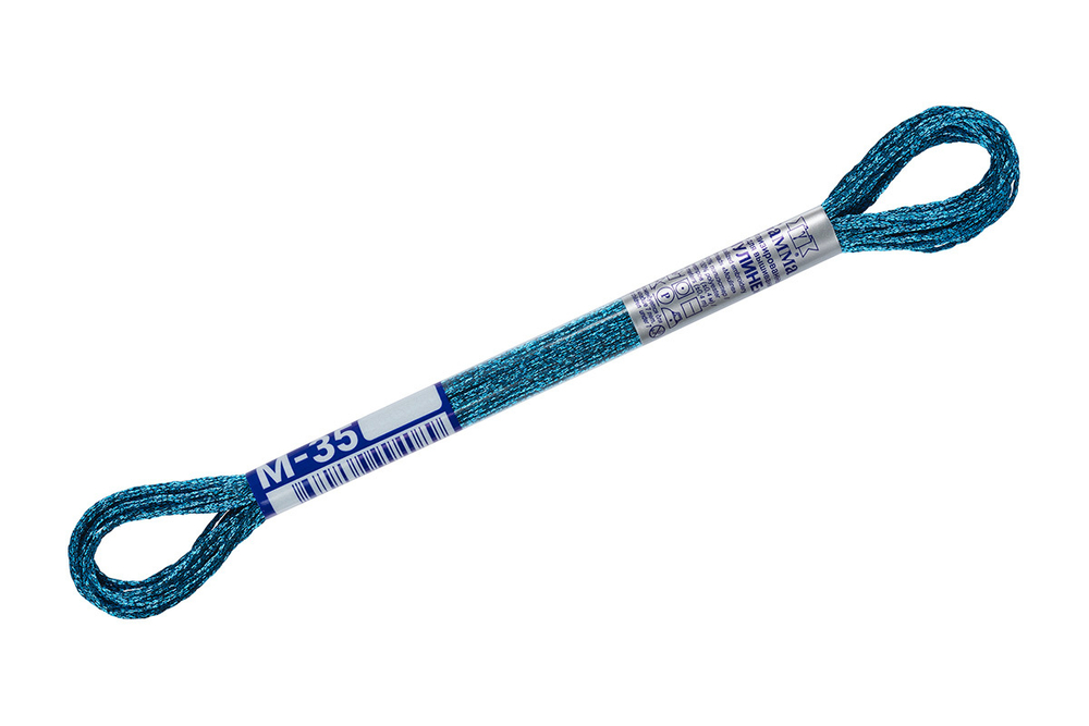 Мулине "Gamma" металлик, 8м, 100% пэ, № М-35