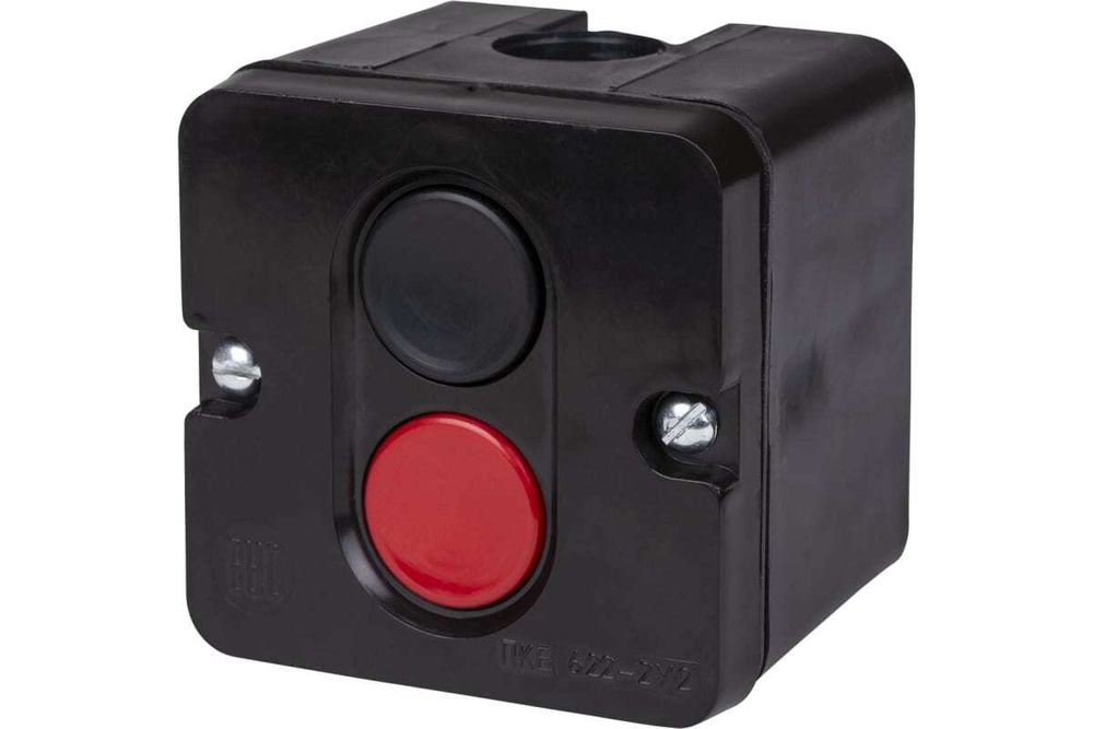 ПКЕ 722 У2, красная и черная кнопки, IP54 TDM SQ0742-0026 Пост кнопочный