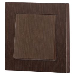 Выключатель Intro Accent 6-101-10 , 10А-250В, IP20, СУ, AL/CU, венге | Intro