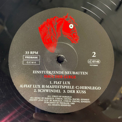 Винтажная виниловая пластинка LP Einsturzende Neubauten Haus Der Luege (Germany 2010)