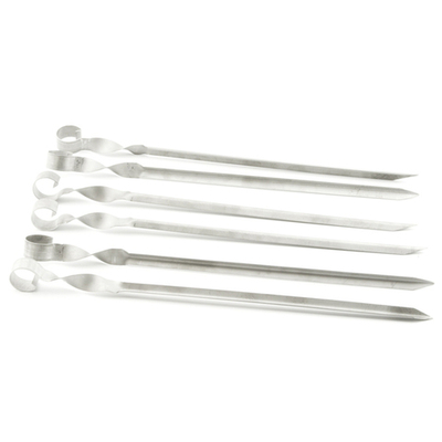 Набор углообразных шампуров №6 (6 шт.) (Роза ветров)