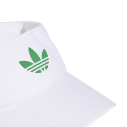 Козырек теннисный Adidas Original Climacool Tennis Visor - белый/зеленый