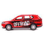 Модель ин. мет. "Mitsubishi Outlander Спорт" 12см, двери, багаж, коробка OUTLANDER-SPORT (Технопарк)