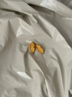 Серьги Lips, Золотой