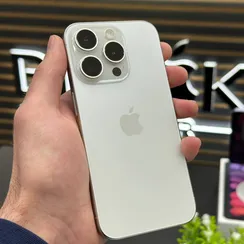 Б/У Телефон Apple iPhone 15 Pro 256Gb White 85%(G2LNKL6GMW)