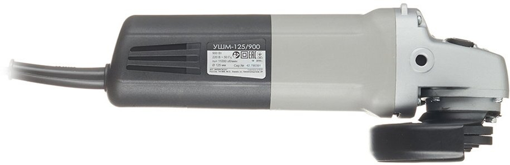 Угловая шлифмашина Интерскол УШМ-125/900 900Вт 11000об/мин 125мм (419.1.0.40)