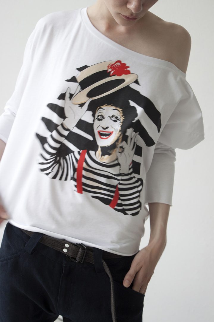 Женская футболка «Marcel Marceau»