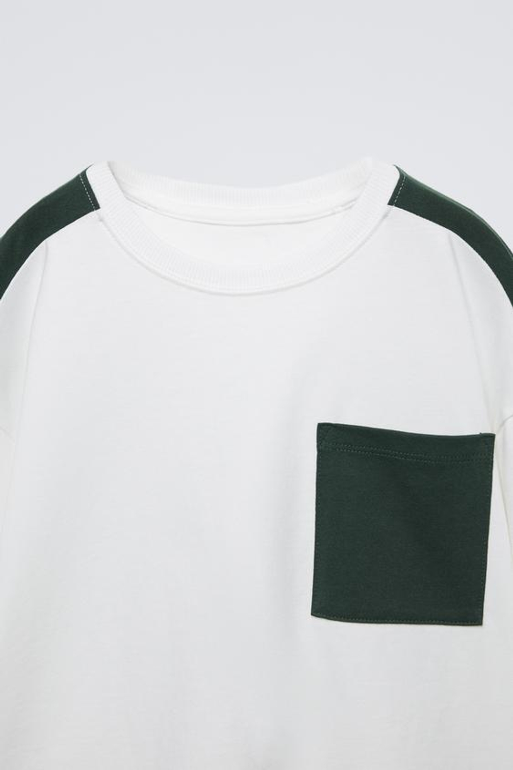 ZARA ПИЖАМА С ПРИНТОМ «ГОРЫ», ЗЕЛЕНЫЙ