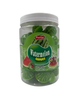 Жевательный мармелад в форме арбуза 30шт