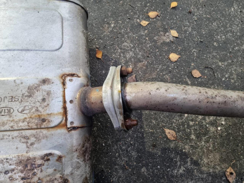 Катализатор с глушителем Hyundai Tucson 4 (18-21)