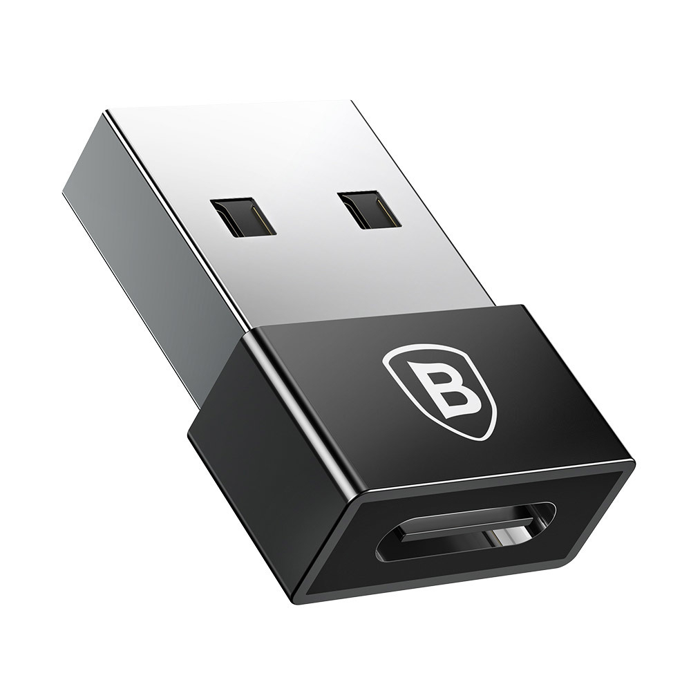 Адаптер Baseus Exquisite USB (M) to Type-C (F) Adapter Converter