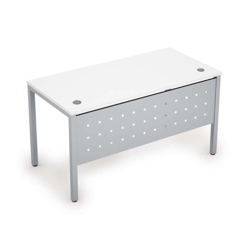 Стол рабочий на металлокаркасе с экраном из металла 700 МК40Х40 АВАНС (AVANCE)