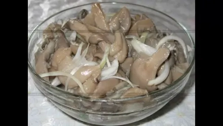 Грибы вешенки маринованные 500г