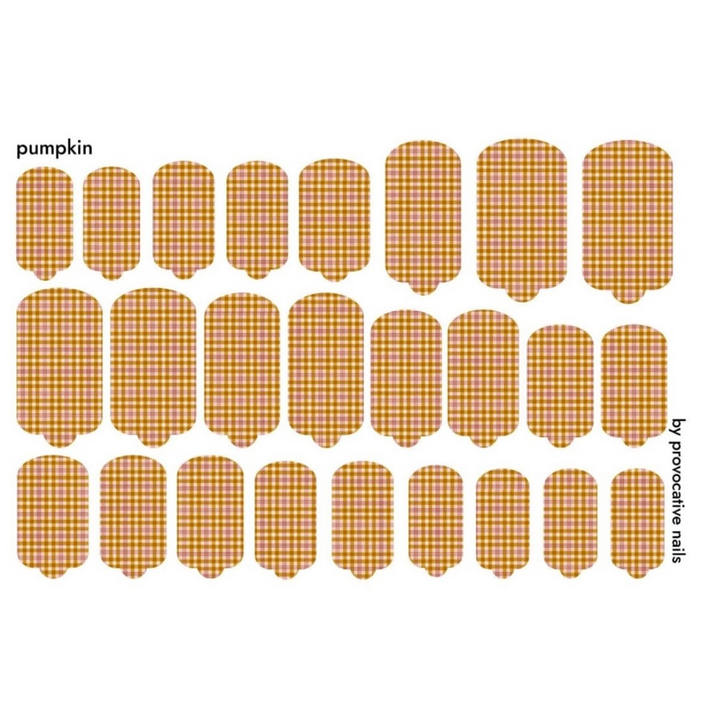 Пленки для маникюра Provocative Nails pumpkin