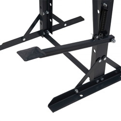 Пресс гидравлический 12 тонн, напольный, с педалью, цвет серый RAL 7016 ROSSVIK