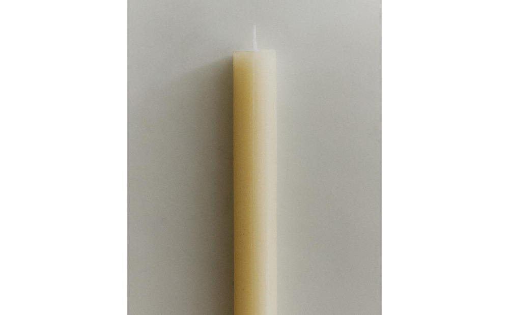 Декоративная свеча Zara Home, 23.5х2.2х2.2 см, бумага, 4 шт., 6338/065