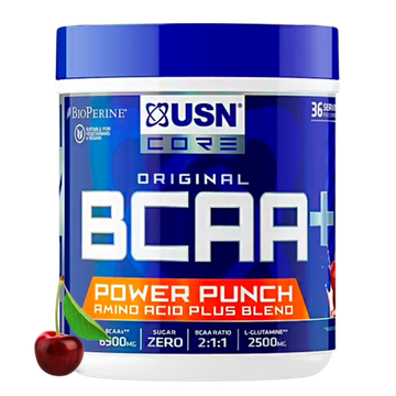 USN BCAA + Power Punch 400 г , БСАА Аминокислоты