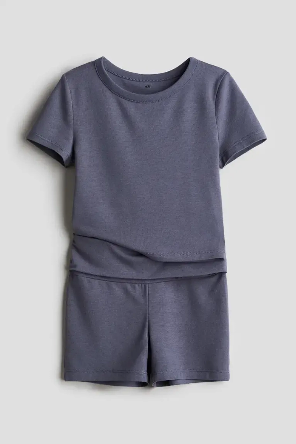 H&M Комплект топ и шорты, стальной