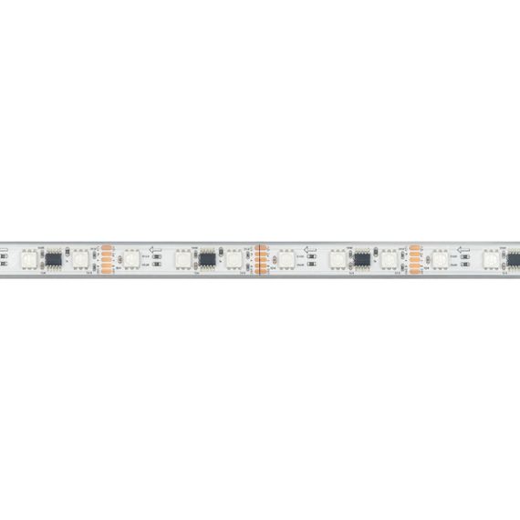 Светодиодная лента герметичная Arlight 14W/m 60LED/m 5060SMD разноцветный 5М DMX-PS-B60-12mm 12V 039605