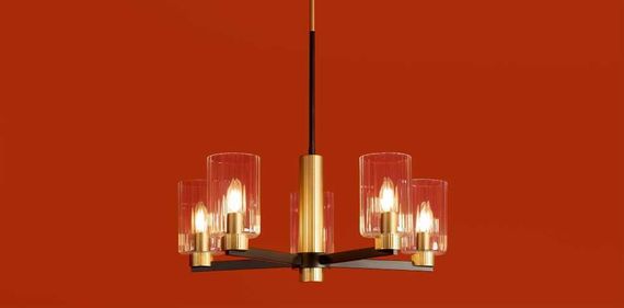 Потолочный светильник Freya FR2051CL-05BBS