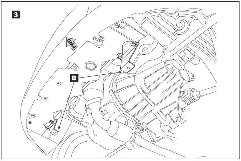 Защита картера двигателя, КПП (2 мм, сталь) для Toyota Yaris 2007-2012 Sheriff.24.0884 CP