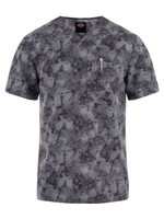 Топ медицинский мужской Dickies DK866, принт "Spooky Shadows", серый, L