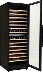 Встраиваемый винный шкаф Hyundai HBWC 1765 DC, черный
