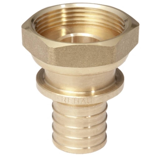 Переходник REHAU с накидной гайкой 32-1 1/4quot; RX+ , бронза