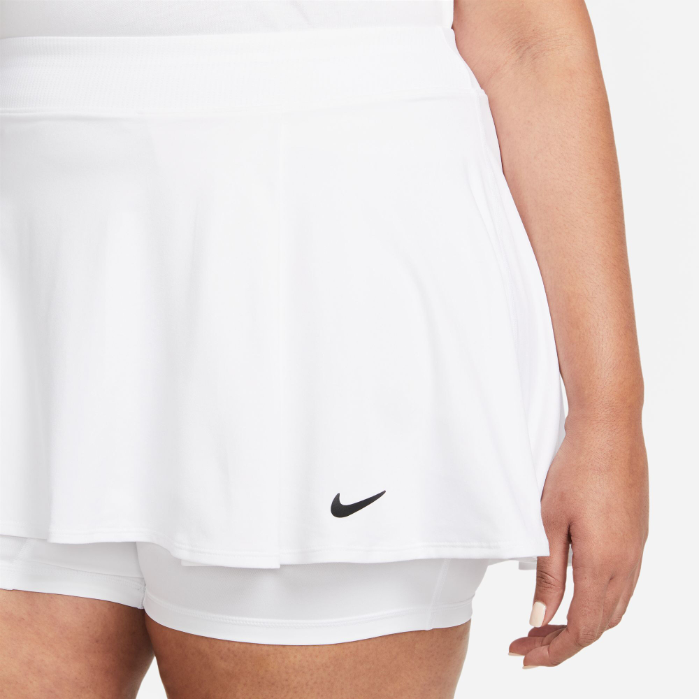 Женская теннисная юбка Nike Court Victory Dri-Fit Flouncy Plus Skirt Women - White