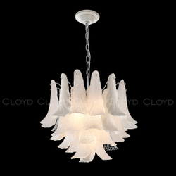 Люстра Cloyd WASABI C10 / Ø60 см - керамика - хром (арт.11449)