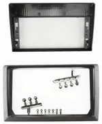 Магнитола для Toyota Mark II 110 2000-2004 (наверх, климат на ШГУ) - Teyes LUX ONE ROUND монитор 12.3" 2K QLED на Android 10, CarPlay, 4G SIM-слот