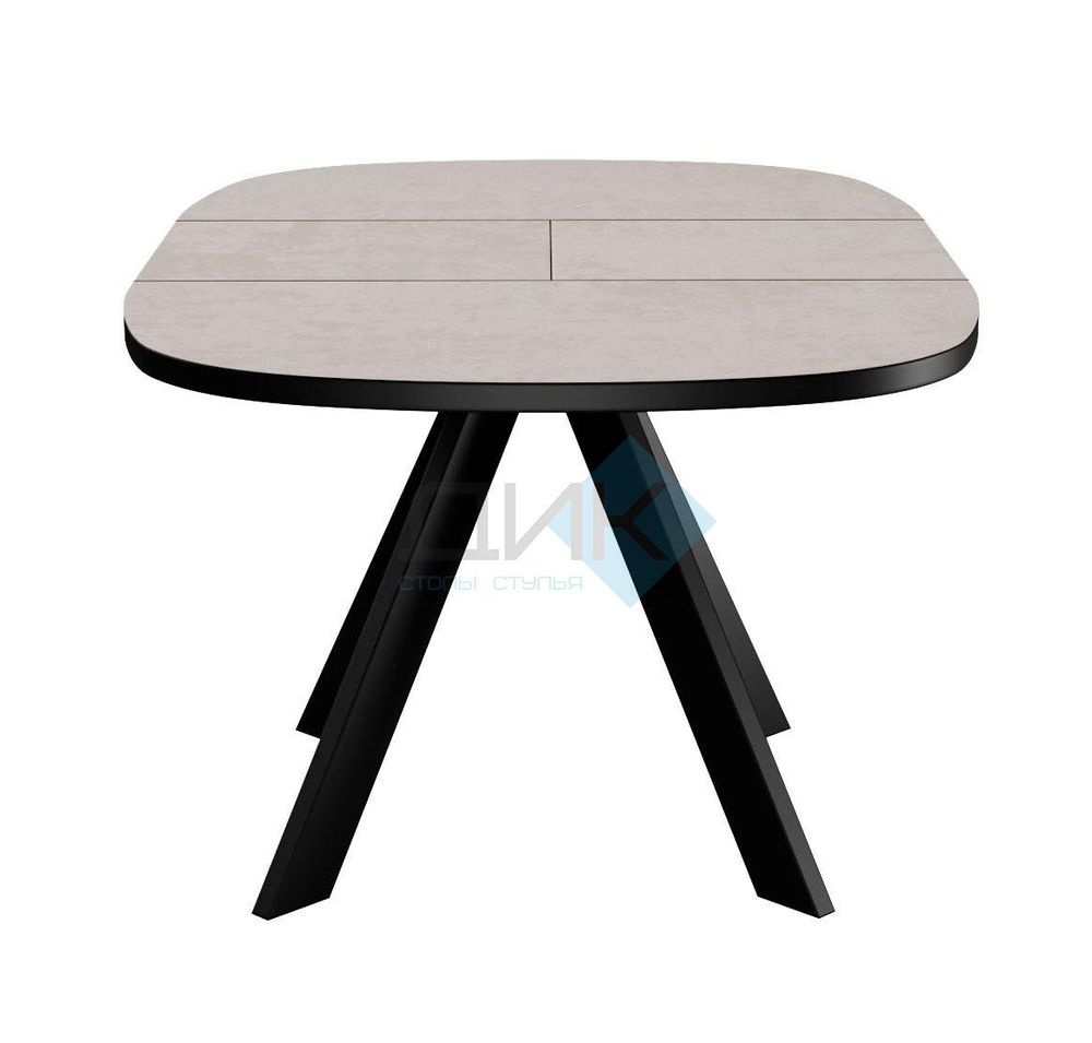 Стол DikLine В110 опоры чёрные