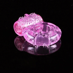 Эрекционное кольцо с вибрацией Onjoy Vibration Ring (Цвет: розовый)