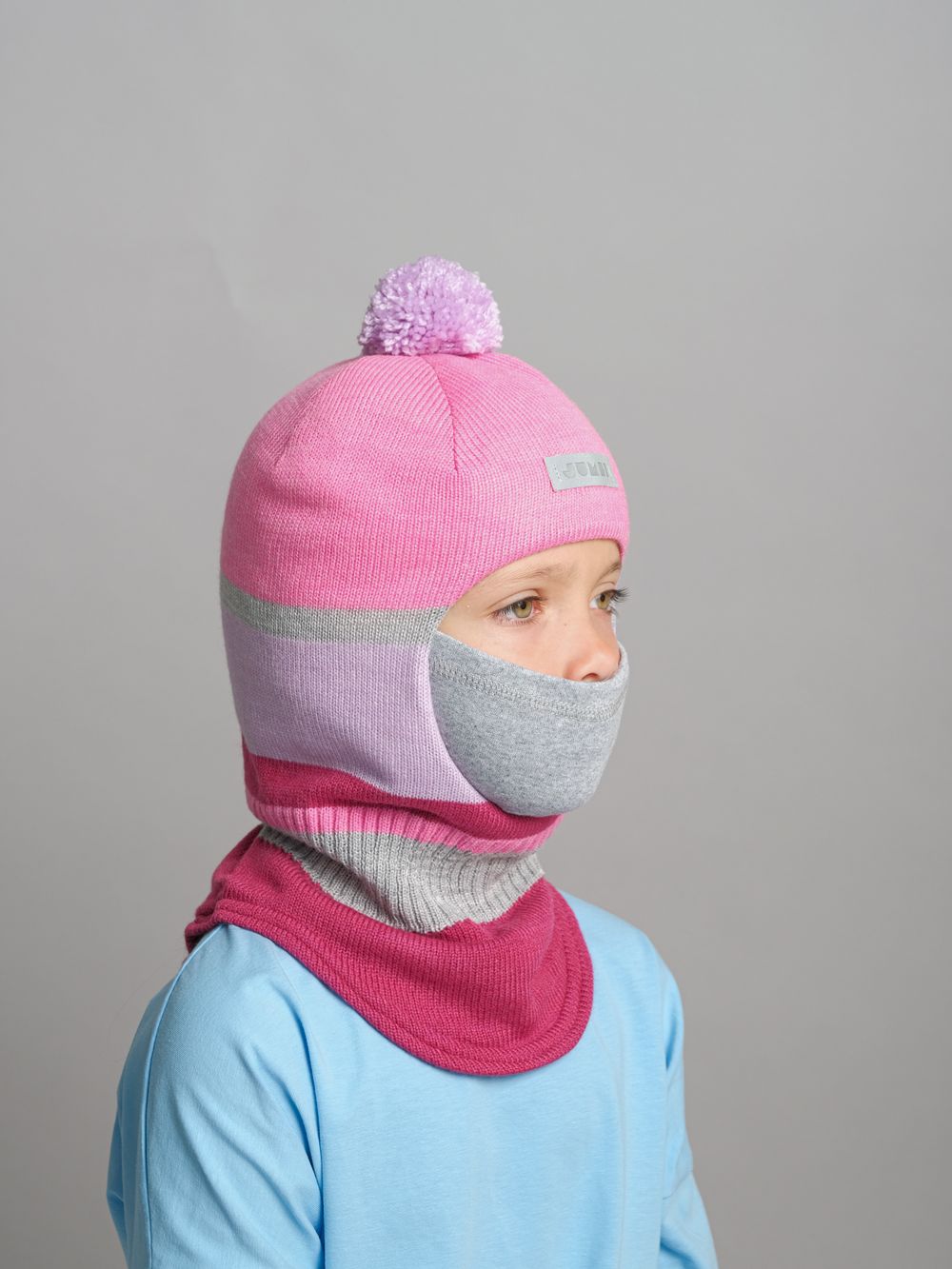 Шлем зимний вязаный (Леденец) ГУФ