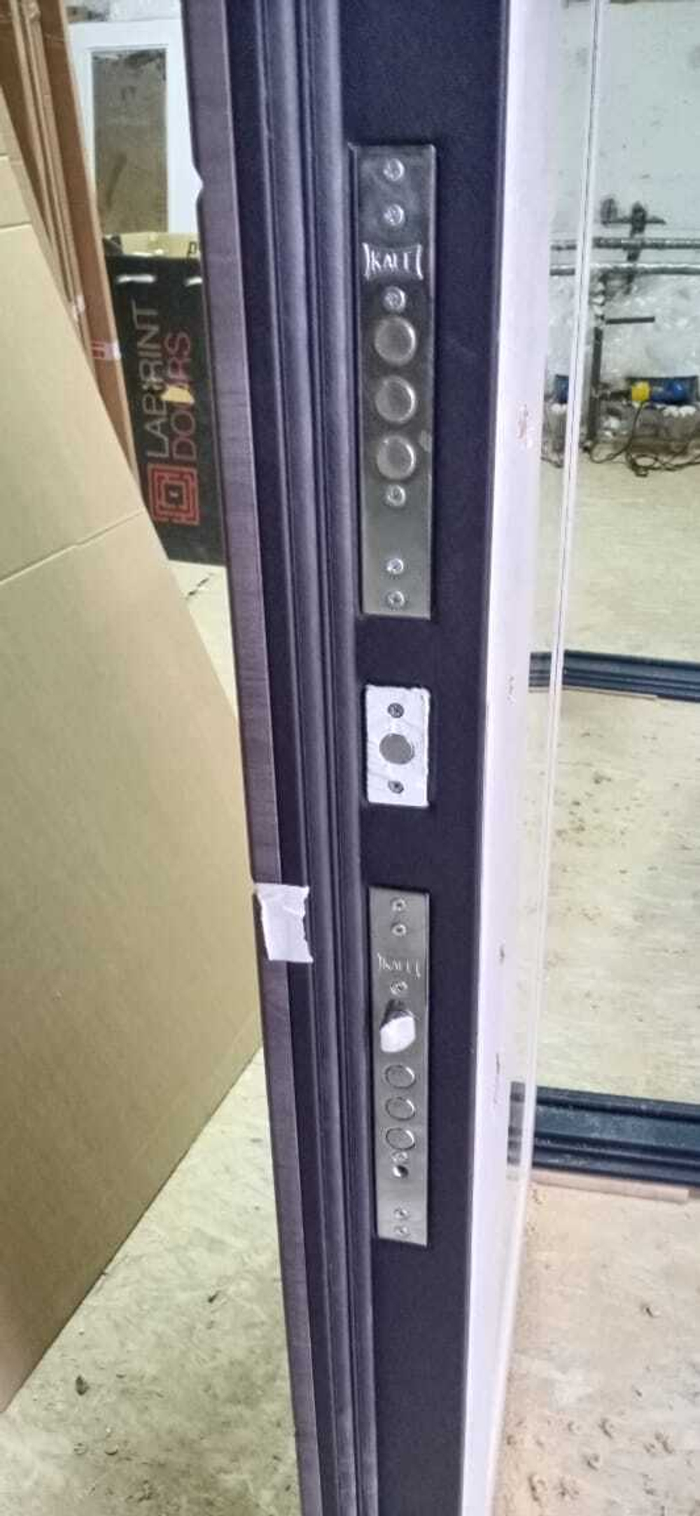 Дверь Входная Бункер BN-09 27 RAL 9003 Эмаль 16мм