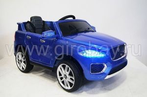Детский электромобиль River Toys JAGUAR P111BP синий фото №9
