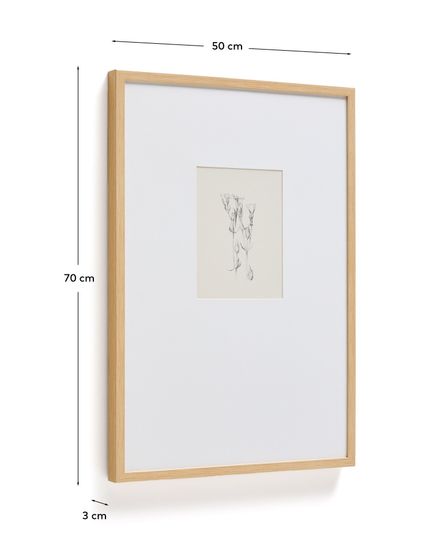 Картина Lirena с ботанической иллюстрацией 70 x 50 см