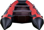 Лодка ПВХ River Boats RB 410 НДНД серо-красный