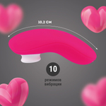 Розовый вакуумный стимулятор клитора (Цвет: розовый)