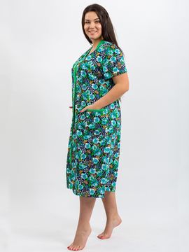 Халат женский на пуговице