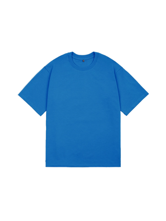 Футболка оверсайз (синий) 230 г