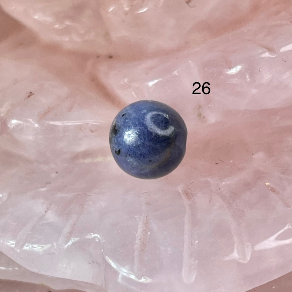 53238 Сапфир Бусина 7-7,5мм Шри-Ланка-91