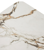 Стол М-City DISAUR Биргер (Birger) 200 Kl-188 Контрастный Мрамор, Итальянский, темно-серый